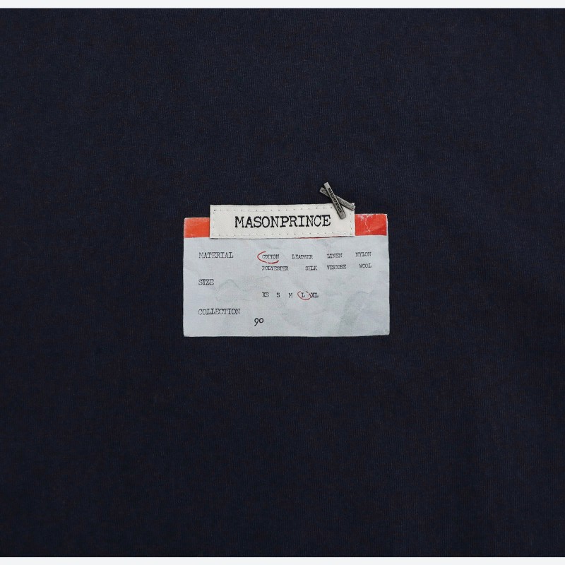 Stapled Label T-Shirt